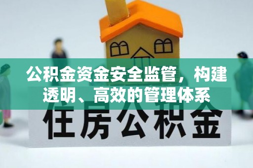 广南公积金资金安全监管，构建透明、高效的管理体系