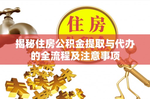 广南揭秘住房公积金提取与代办的全流程及注意事项