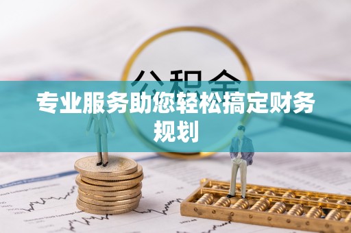 广南专业服务助您轻松搞定财务规划