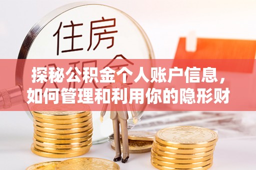 广南探秘公积金个人账户信息，如何管理和利用你的隐形财富
