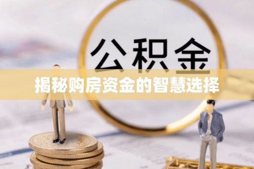 广南揭秘购房资金的智慧选择